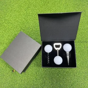 Golf Lover Gift Set Novelty Golf Ball Bottle Opener with Box