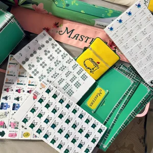 Golf Masters Stripe Classic Acrylic American Mahjong Tiles Household Gift Set Hand Scoring Dongguan Origin
