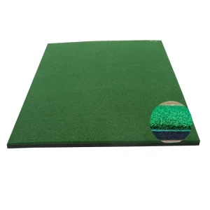 Golf Mats 5x5ft Heavy Duty Commercial Practice Mat Golf Hitting Mat with 15mm Thick EVA Backing for Driving Range
