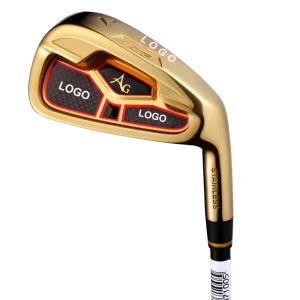 Golf Men’s Club No 7 Iron One Piece 17 4 Stainless Steel Head Full Carbon Shaft Model Q 13 R Flex