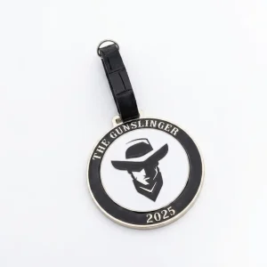 Golf Name Tag Metal Golf Club Member Bag Luggage Tag Golf Accessories Bag Tag