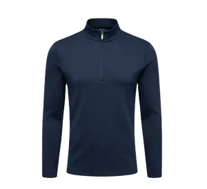 Golf Outfit Manufacturer Lightweight Button Quarter Zip Pullover Custom Logo Reversible Plus Size Breathable Long Sleeve Golf Sweatshirts