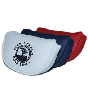 Golf PU Leather Small Tree Pattern Small Half Round Putter Club Golf Headcover