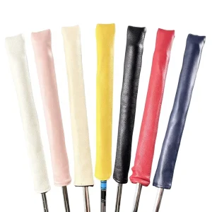 Golf Pointer Stick Blank Solid Color Direction Indicator Club Sleeve Alignment Rod Practice Protective Cap Cover