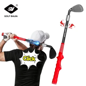 Golf Practice Tool 7 Iron-red Portable and Convenient Practice at Any Time to Improve Ball Control Distance and Accuracy