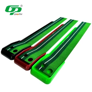 Golf Practice Training Equipment Indoor Putting Green with Ball Return Putting Practice Mat for Home Office