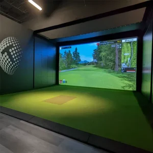 Golf Practice Wall Panels Impact Resistant Padding with Noise Reduction for Indoor Training Quick Install