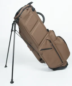 Golf Professional Custom Embroidered Lightweight Portable Golf Stand Bag High Quality PU Leather Waterproof