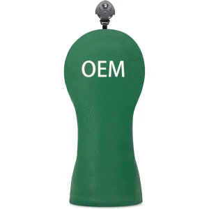 Golf Professional Custom Golf Club Headcovers Set Premium PU Leather Driver Hybrid Putter Cover Embroidery