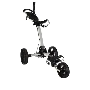 Golf Push Pull Cart Foldable Collapsible Golf Trolley Easy Pull and Push Aluminum 3 Wheels Customized Logo Golf Trolley