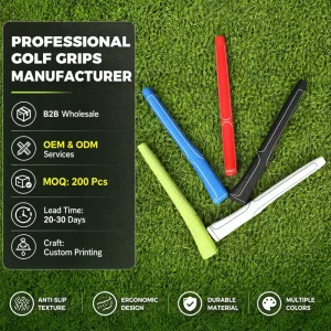 Golf Putter Grips Custom OEM PU Anti Slip Lightweight for Club Multi Color Compound Standard Factory Direct