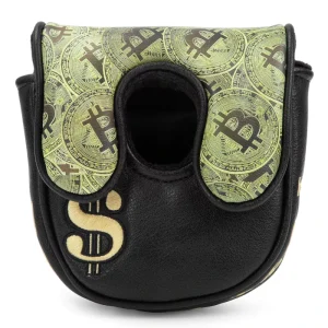 Golf Putter Head Cover PU Leather Golf Mallet Headcover