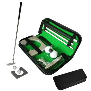 Golf Putter Set Portable Mini Practice Kit with Detachable Putter Ball for Indoor Outdoor Golf Trainer Kit