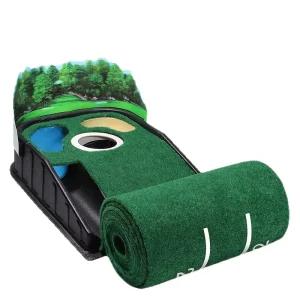 Golf Putter Training Aids Mini Indoor Outdoor Practice Blanket Flocking Plastic Material Factory Direct Sales