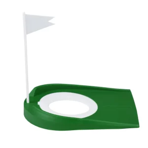 Golf Putting Cup with Flag Trainer for Indoor Outdoor Practice