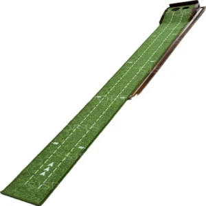 Golf Putting Mat Indoor Golf Putting Green with 1 2 Hole Training for Mini Games Practicing at Home or in the Office