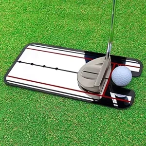 Golf Putting Mirror Portable Golf Swing Training Aid Custom Logo Golf Putter Practice Mirror Swing Trainer