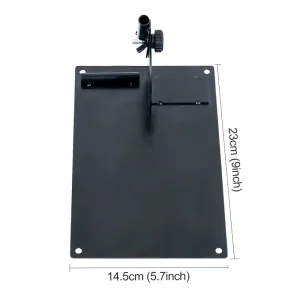 Golf Putting Practice Aid Golf Alignment Stick Holder for Swing Path Indoor and Outdoor Golf Training Equipment Accessories