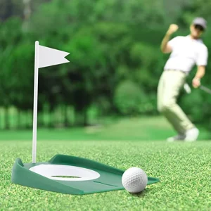 Golf Putting Training Aids with All-Direction Regulation Cups Indoor Outdoor Practice