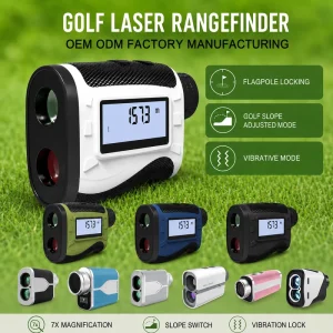 Golf Rangefinder Full Series 600M 1500M Laser Distance Meter 7X Slope Magnetic Rechargeable OEM ODM Factory