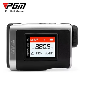 Golf Rangefinder JQ014 with Display Screen Flag Lock Vibration Slope Compensation HD 1300 Yard Laser Telescope Black White