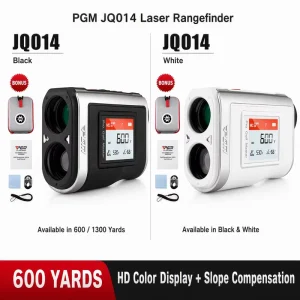 Golf Rangefinder Model JQ014 with ABS Material Display Flag Lock Vibration Slope Compensation HD 1 300-Yard Laser Telescope