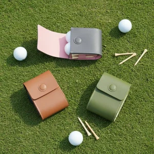 Golf Rangefinder Waist Case Portable Universal Golf Rangefinder Holder Multipurpose Color-matching Design Golf Balls Bag