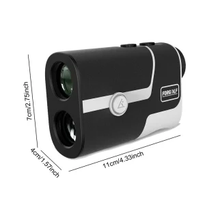 Golf Rangefinder with Slope 1200 Yards 7X Magnification with Flagpole Locking Vibration Magnetic Function USB C Charge