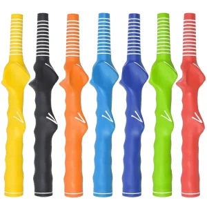 Golf Rubber Grip Practice Club Grip Hand Shaped Golf Accessories with Printed Logo Made in China