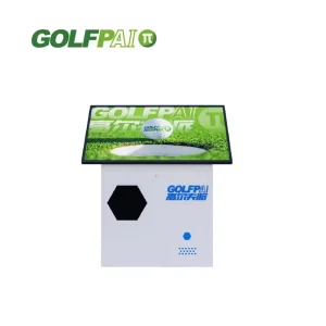 Golf Simulator 43″ High Brightness LED Touchscreen Includes 10 Virtual Courses Multiple Games Indoor Outdoor Use