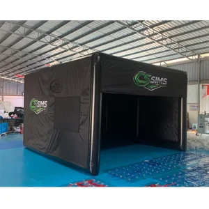 Golf Simulator Enclosures Indoor or Outdoor Inflatable Golf Simulator Tent