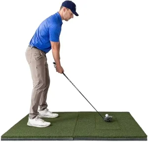 Golf Simulator Hitting Mat Tee up Mat for Golf Practice