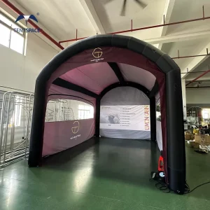 Golf Simulator Inflatable Tent Portable Inflatable Golf Simulator Enclosure Tent With Movie Screen for Tents for Events