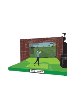 Golf Simulator Practice Net
