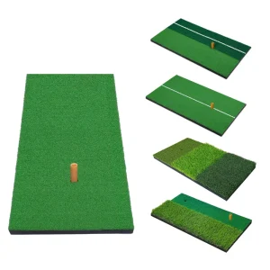 Golf Simulators Putting Simulator Grass Mats Multi Backyard Home Balls Real Tri Realistic Golf Range Mat