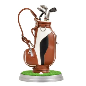 Golf Souvenirs Gift Set Golf Pen Holder Golf Accessories Kit