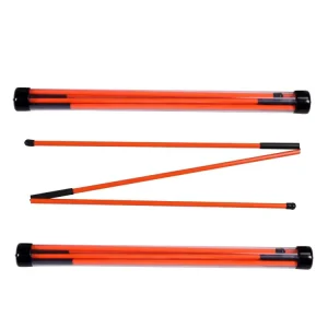 Golf Sports Folding Direction Guidance Rod Three Section Putter Aid Correction Training Practice Accessory Glass Fiber Dimension