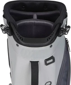 Golf Stand Bag Lightweight Golf Bag for Men Women Multiple Pockets Rain Hood Dual Straps Gray