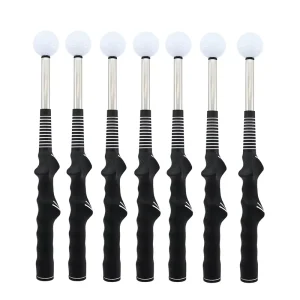 Golf Stretchable Training Golf Training Aids Swing Trainer Stick Telescopic Bars Ribbon Training Practice Golf Swing Trainer