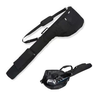 Golf Sunday Bag Lightweight Durable Club Carry Bag with Adjustable Shoulder Strap