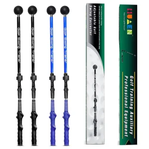 Golf Swing Guide Trainer Aid Smart Home Golf Simulator Stick Trainer Analyzer Right Hand Adjustment Alignment Correction Tool