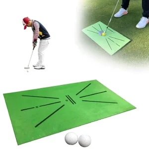 Golf Swing Hitting Mat Golf Training Mat for Swing Detection Batting