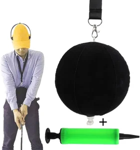 Golf Swing Trainer Aid Assist Posture Correction Training Golf Smart Inflatable Ball