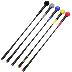 Golf Swing Trainer Aid Power Flex Golf Swing Training Aid for Strength and Tempo Golf Warm up Stick