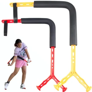Golf Swing Trainer Rotation Corrector Elbow to Hip Contact Training Tool for Posture Power Right Handed Silicone Polyurethane