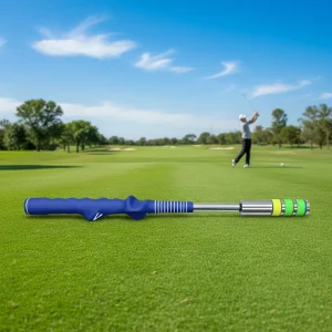 Golf Swing Trainer Rubber Grip Indoor Outdoor 4 Weight Speed Practice Sticks Training Aids
