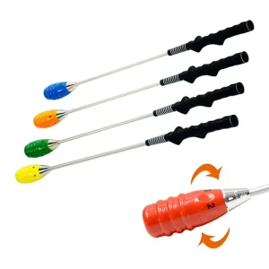 Golf Swing Trainer Stick Posture Corrector Swing Sound Stick Rotary Control Gear Golf Training Aids