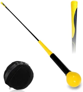 Golf Swing Trainer Warm Up Stick Golf Simulator Training Aid Indoor Outdoor Adjustable Practice Durable