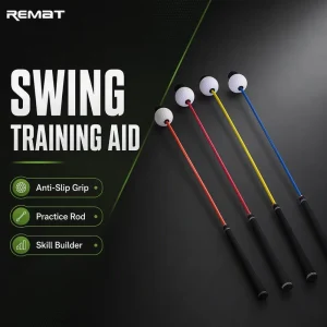 Golf Swing Trainer Warm up Aid Training 122cm Non slip Rubber Grip Practice Stick