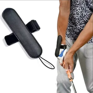 Golf Swing Trainer Wrist Gesture Alignment Practice Tool With Corrector Band Efficient Wrist Training Tool